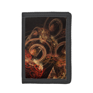 The Sound of Music Abstract Art Trifold Wallet