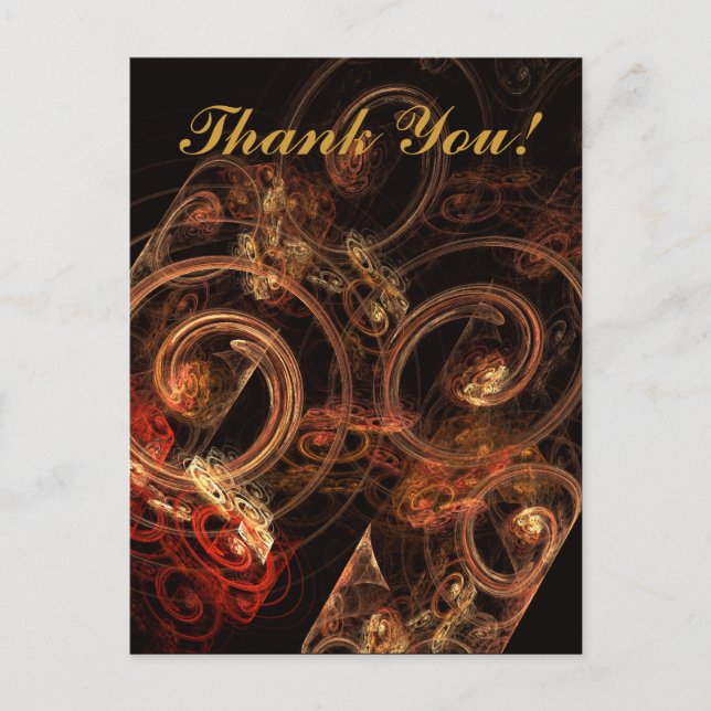 The Sound of Music Thank You Postcard (Front)