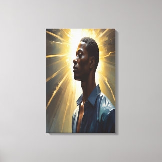 The Sound of Paint Holding Its Breath   Canvas Print