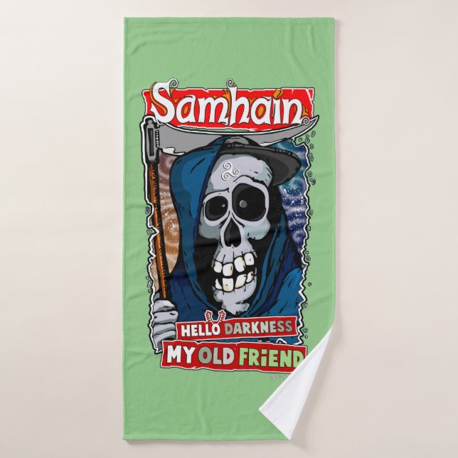 The sound of Samhain Bath Towel (Bath Towel)