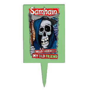 The sound of Samhain Cake Topper