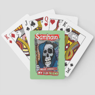 The sound of Samhain Poker Cards