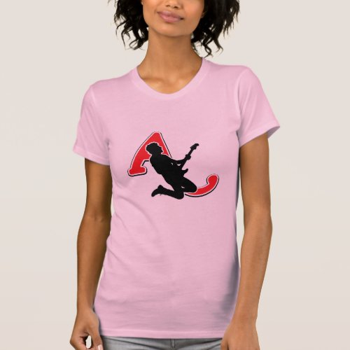 The Sound of Silence: Minimalist Rock Silhouette  T-Shirt