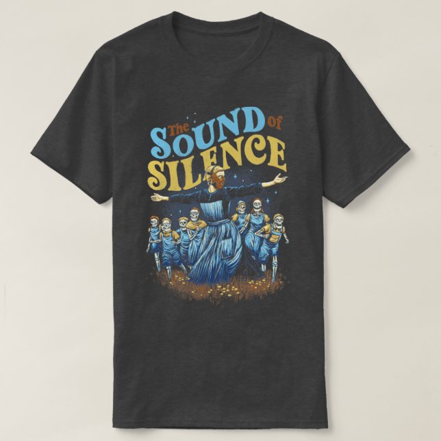 The Sound of Silence T-Shirt (Design Front)