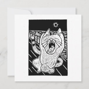 The Sound of Summer - Screaming Cat Invitation