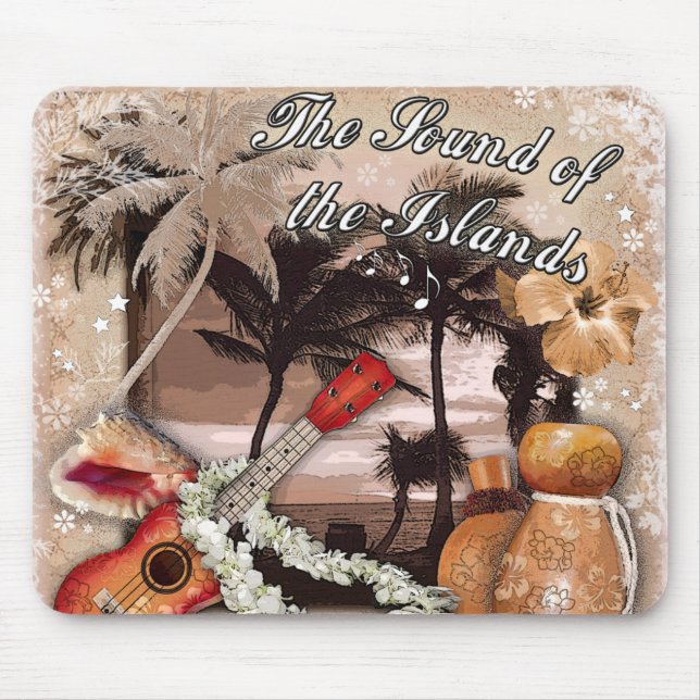 The Sound of the Islands Mouse Pad (Front)