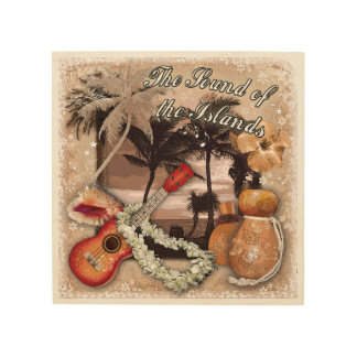 The Sound of the Islands Wood Wall Art