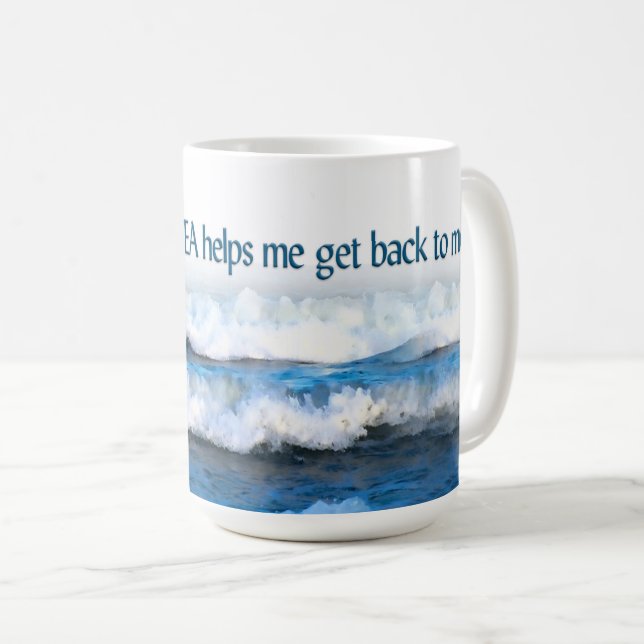 The sound of the SEA Mug - Ocean Waves (Front Right)