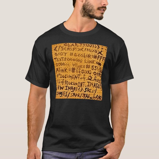 THE SOURCE CODE OF A SILICON VALLEY SEARCH ENGINE T-Shirt (Front)