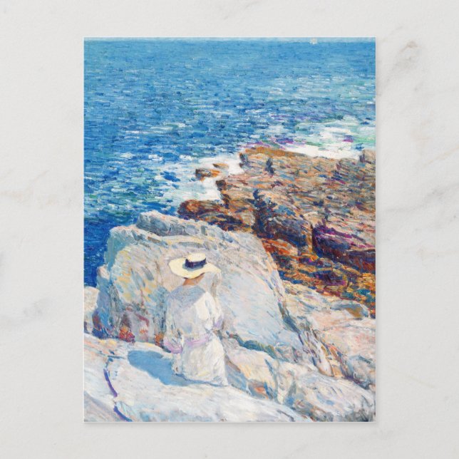 The South Ledges, Appledore by Childe Hassam Postcard (Front)