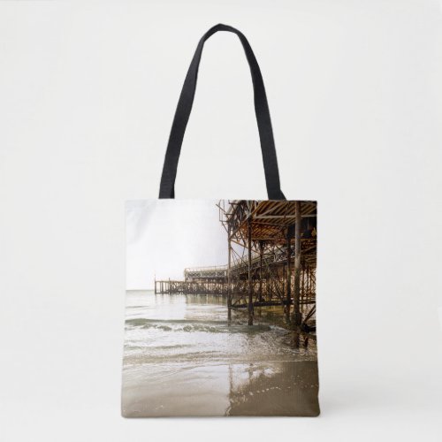 The South Parade Pier On The Coast At Southsea Tote Bag