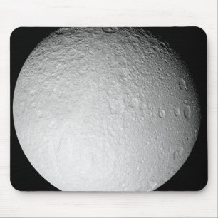 The South Pole of Saturn's moon Tethys Mouse Pad