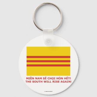 The South will rise again! South Vietnam, that is! Keychain