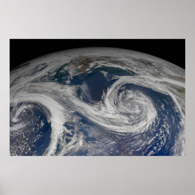 The Southern Alaska Coast And The Gulf Of Alaska. Poster (Front)