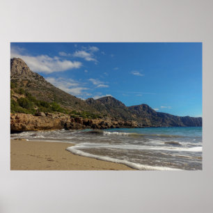 The Southern Coast of the Isle of Crete, Greece Poster