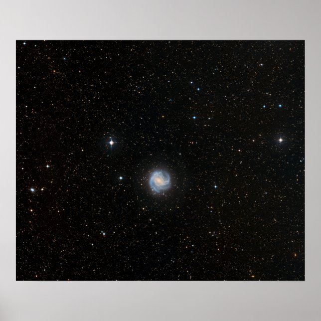 The Southern Pinwheel Galaxy Poster (Front)