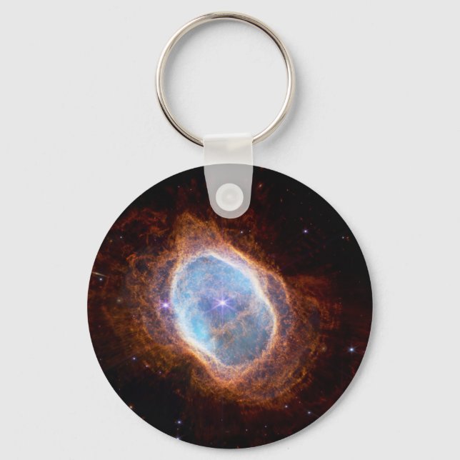 The Southern Ring Nebula Keychain (Front)