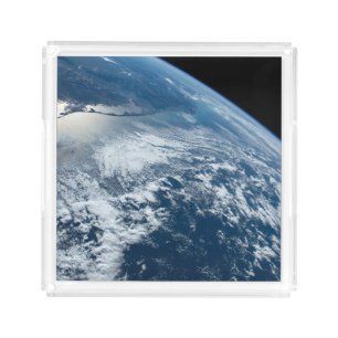 The Southern Tip Of Brazil Bordering Uruguay. Acrylic Tray