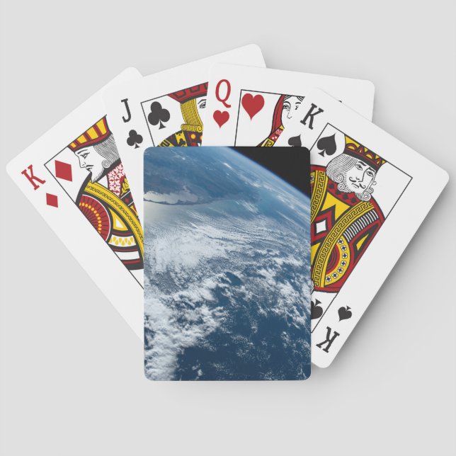 The Southern Tip Of Brazil Bordering Uruguay. Poker Cards (Back)