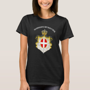The Sovereign Military Order of Malta Flag souveni T-Shirt