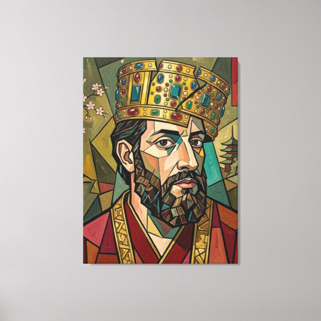 The Sovereign's Reflection Canvas Print (Front)