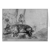 The Sow, 1643 (Front Horizontal)