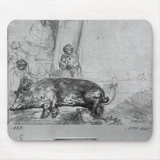 The Sow, 1643 Mouse Pad (Front)