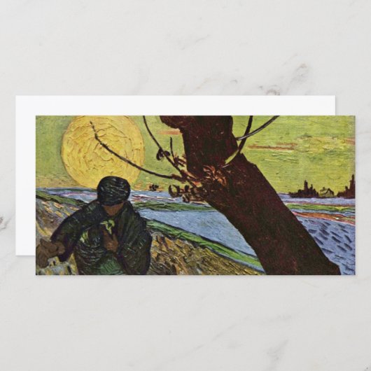 The Sower By Vincent Van Gogh (Front/Back)