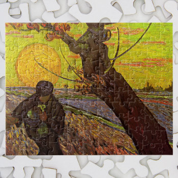 The Sower By Vincent Van Gogh Jigsaw Puzzle by VanGogh_Gallery at Zazzle