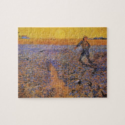 The Sower by Vincent van Gogh Jigsaw Puzzle