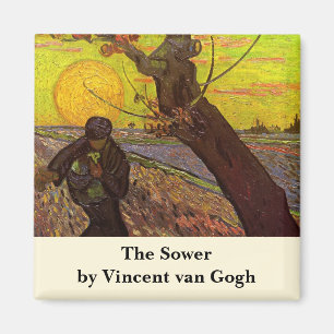 The Sower by Vincent van Gogh Magnet