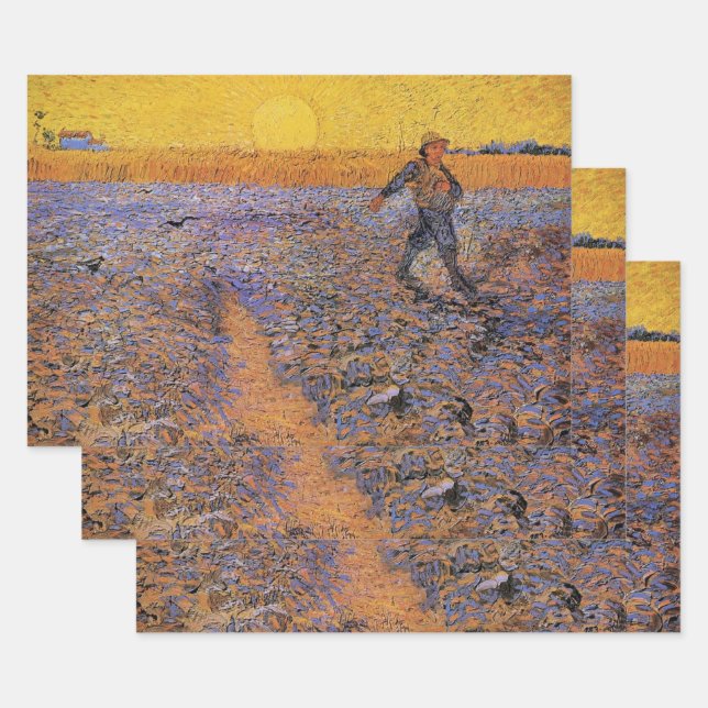The Sower by Vincent van Gogh Wrapping Paper Sheets (Set)