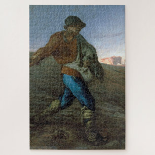 The Sower, Jean-Francois Millet Jigsaw Puzzle