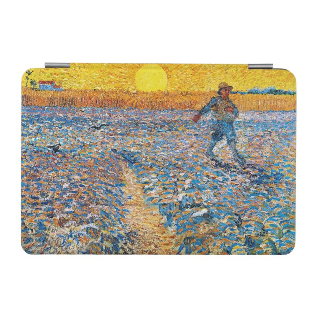 The Sower, Van Gogh iPad Mini Cover (Horizontal)