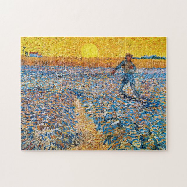 The Sower, Van Gogh Jigsaw Puzzle (Horizontal)