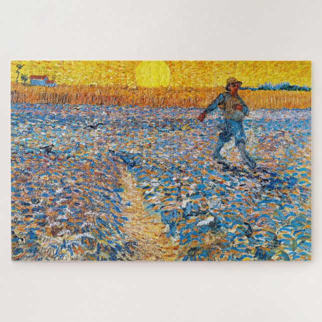 The Sower, Van Gogh Jigsaw Puzzle (Horizontal)