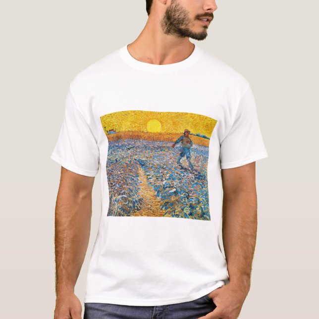 The Sower, Van Gogh T-Shirt (Front)