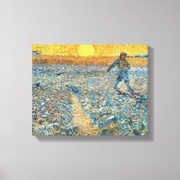 The Sower | Vincent Van Gogh Canvas Print