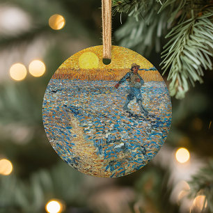 The Sower Vincent van Gogh Ceramic Ornament