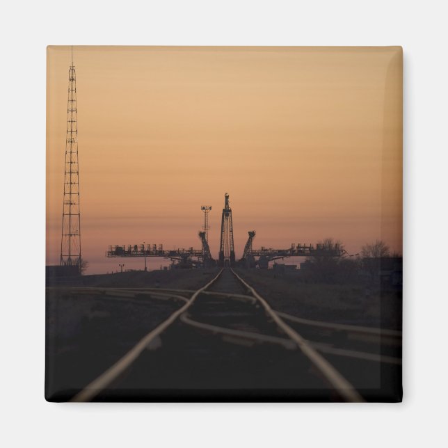 The Soyuz launch pad Magnet (Front)