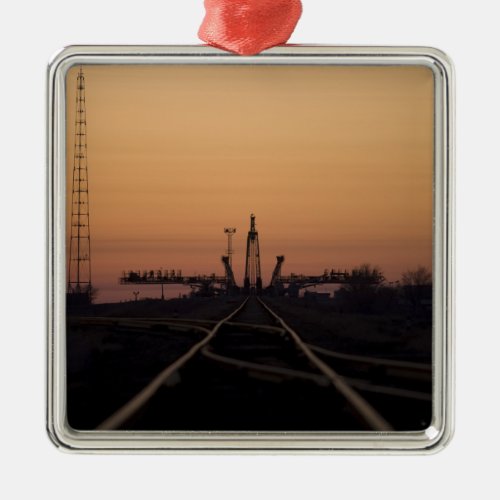 The Soyuz launch pad Metal Ornament