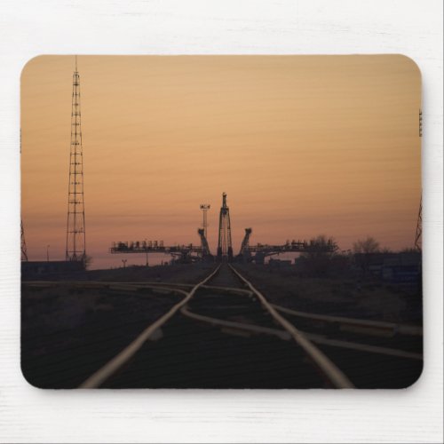 The Soyuz launch pad Mouse Pad