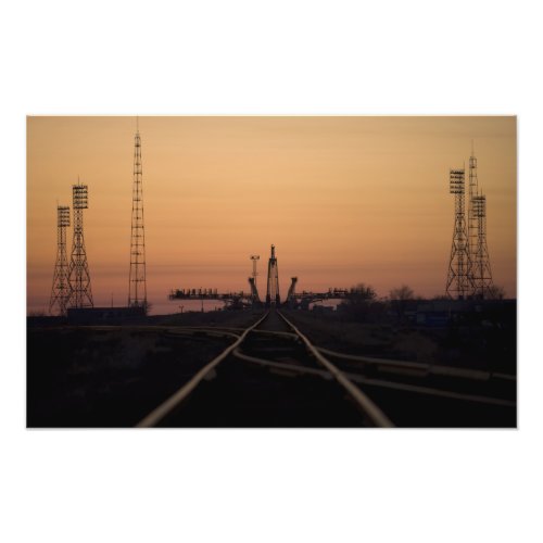 The Soyuz launch pad Photo Print