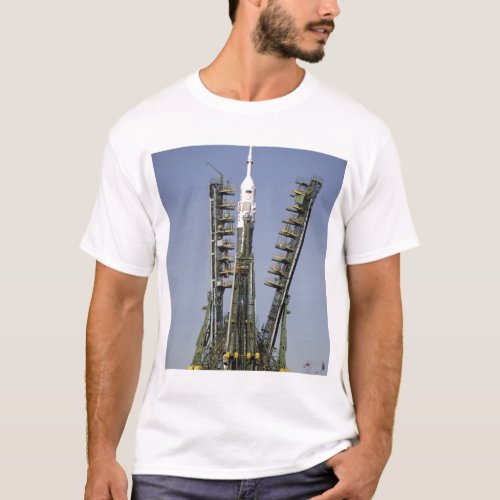 The Soyuz rocket is erected into position 4 T_Shirt