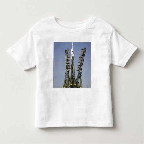 The Soyuz rocket is erected into position 4 Toddler T_shirt