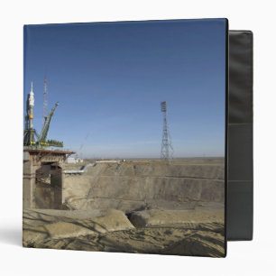 The Soyuz rocket is erected into position 5 3 Ring Binder