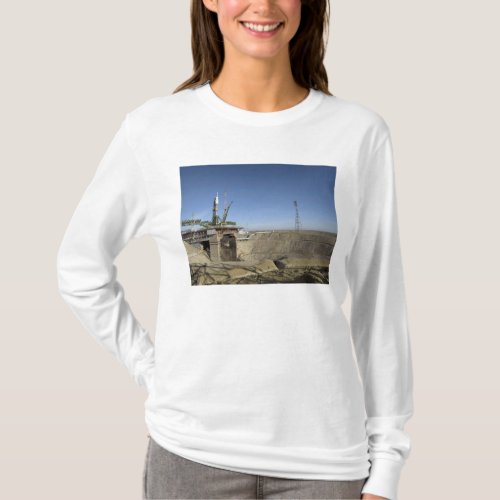 The Soyuz rocket is erected into position 5 T_Shirt