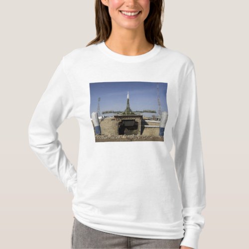 The Soyuz rocket is erected into position 6 T_Shirt