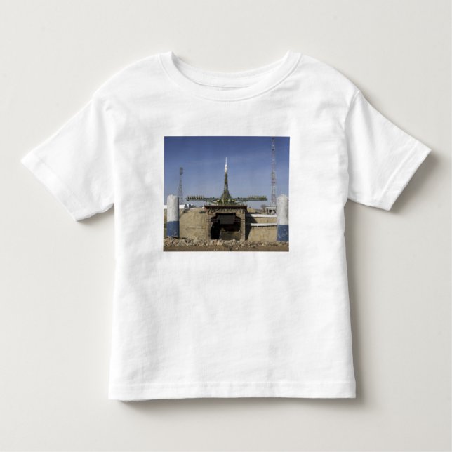 The Soyuz rocket is erected into position 6 Toddler T-shirt (Front)