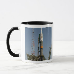 The Soyuz rocket shortly after arrival Mug